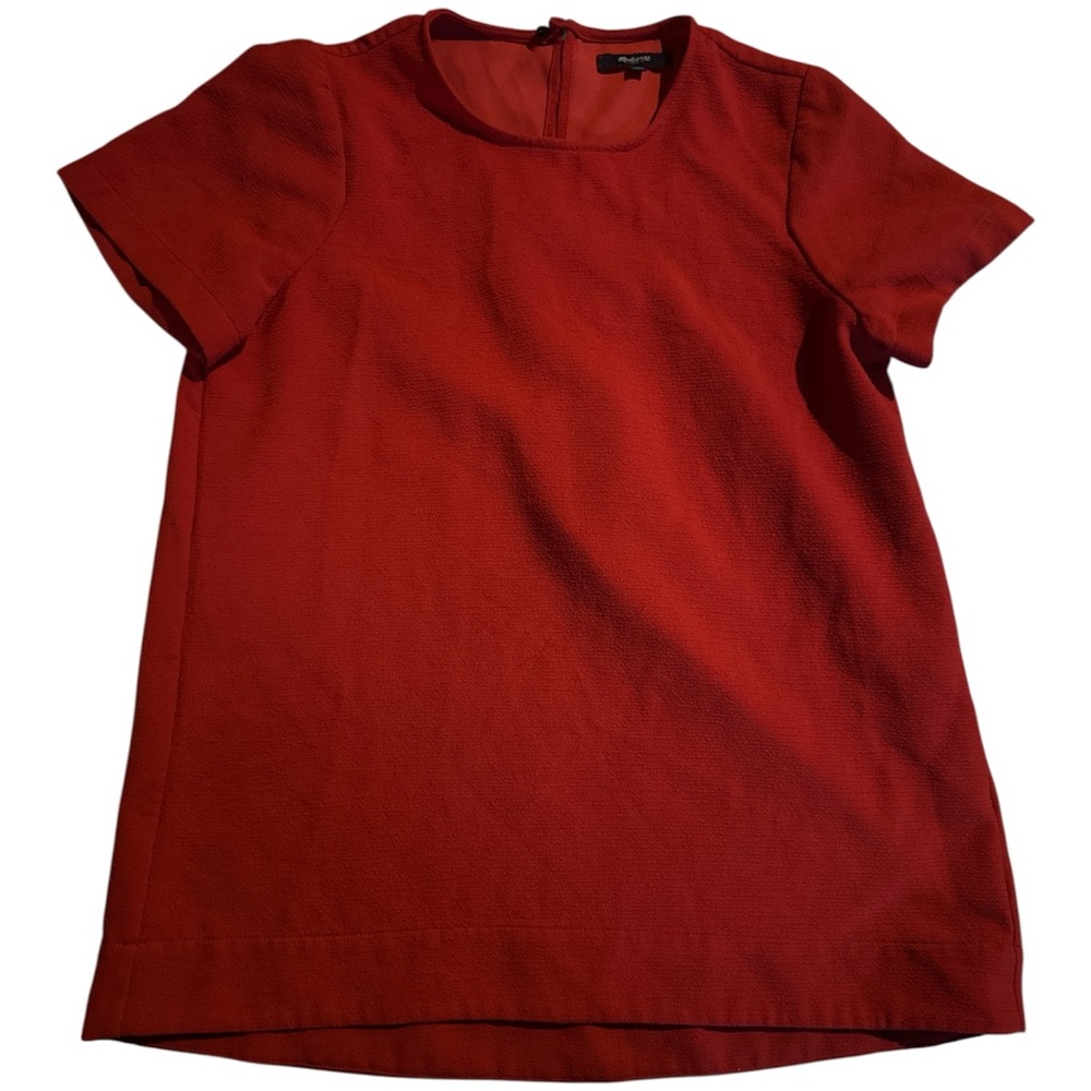 Madewell Red Short Sleeve T-Shirt